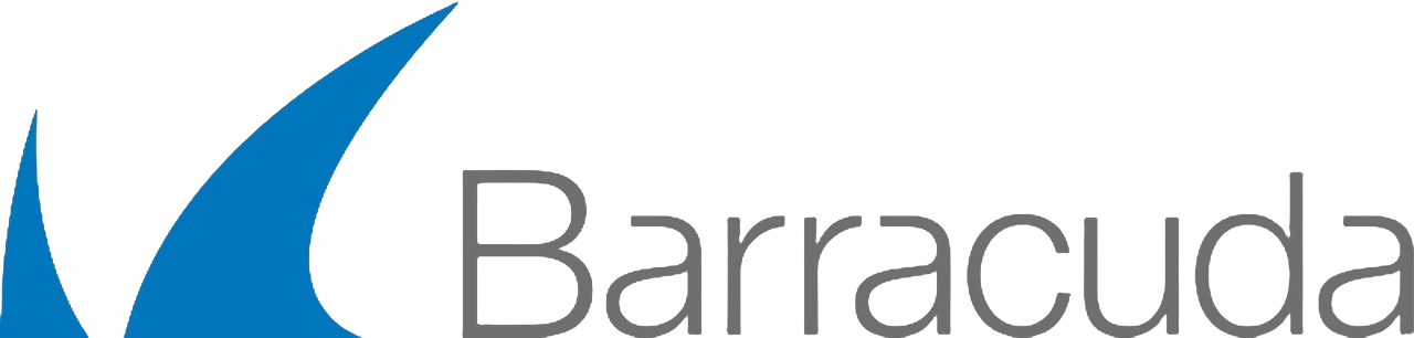 Barracuda Networks logo with blue wave.