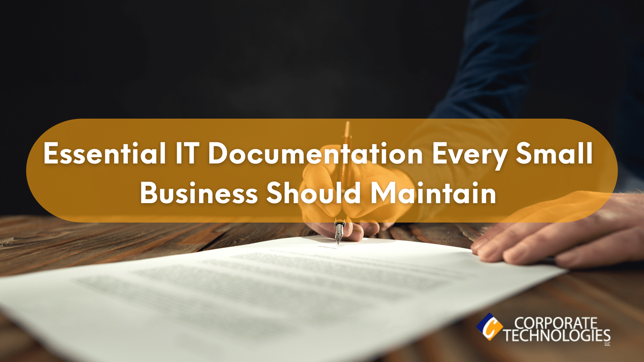 it documentation for small business