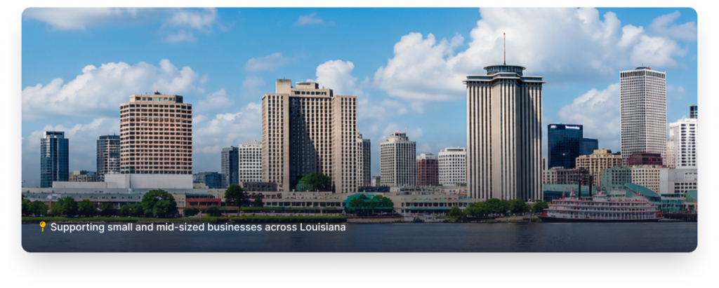 Louisiana IT Support with Local Accountability