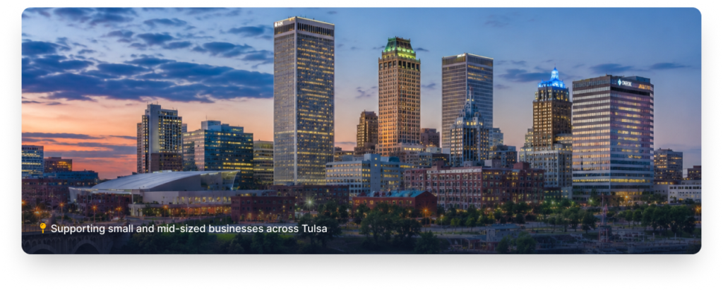 Tulsa IT Support with Local Accountability